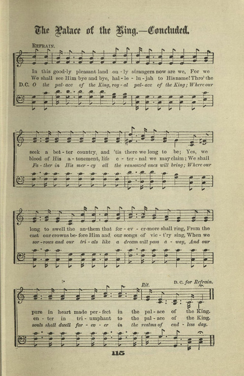 Gospel Hymns Nos. 1 to 6 page 115