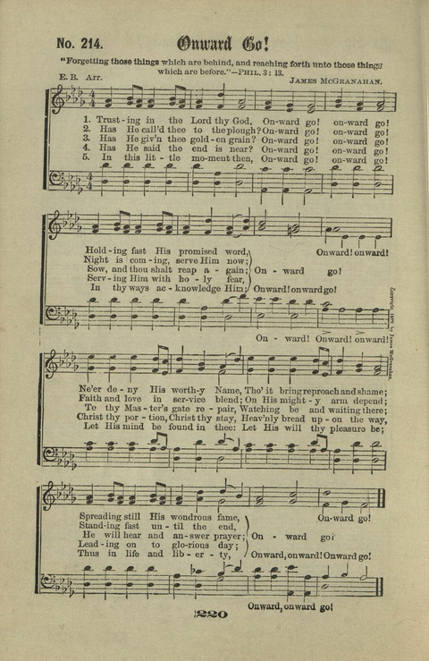 Gospel Hymns Nos. 1 to 6 page 220