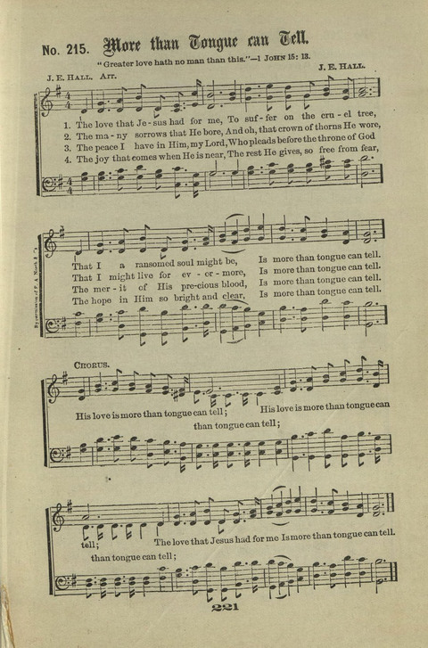 Gospel Hymns Nos. 1 to 6 page 221