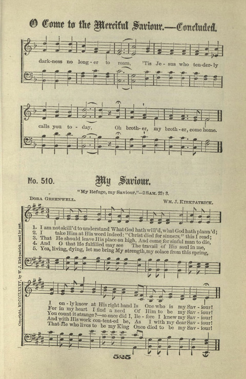 Gospel Hymns Nos. 1 to 6 page 525
