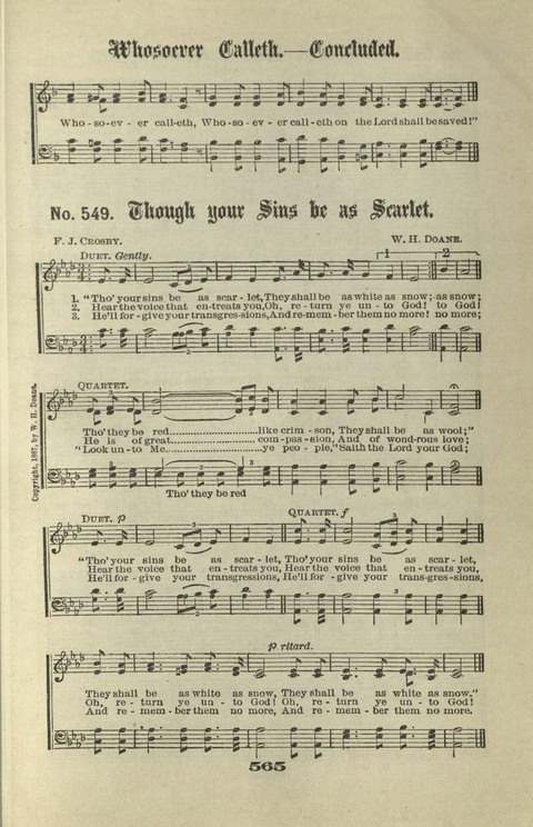Gospel Hymns Nos. 1 to 6 page 565