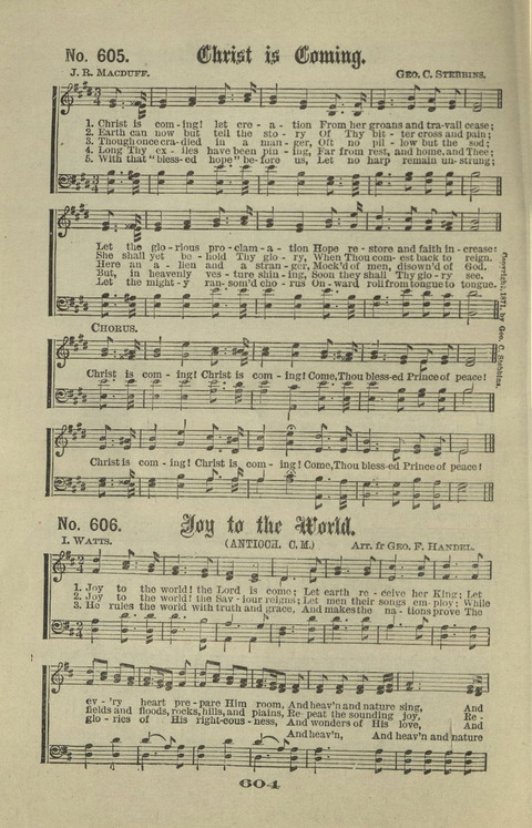 Gospel Hymns Nos. 1 to 6 page 604