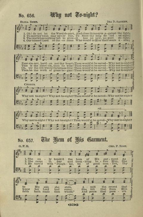 Gospel Hymns Nos. 1 to 6 page 636