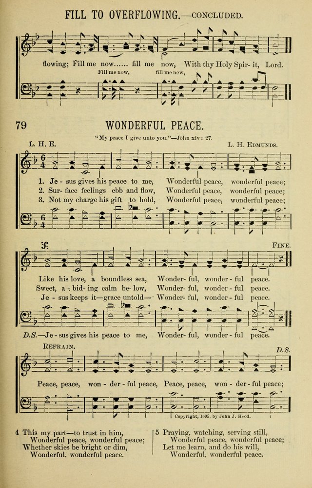 Gospel Hosannas: A Choice Collection of Hymns and Tunes for use in Evangelistic, Brotherhood and Mission Meetings, Sunday School, Etc. page 79