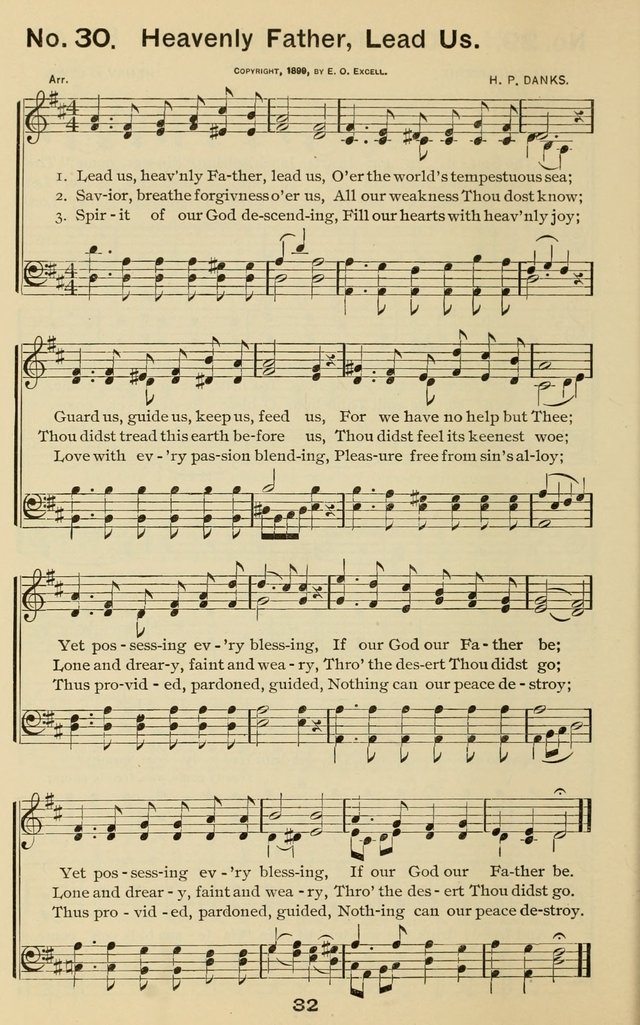 The Gospel Hymnal: for Sunday school and church work page 32