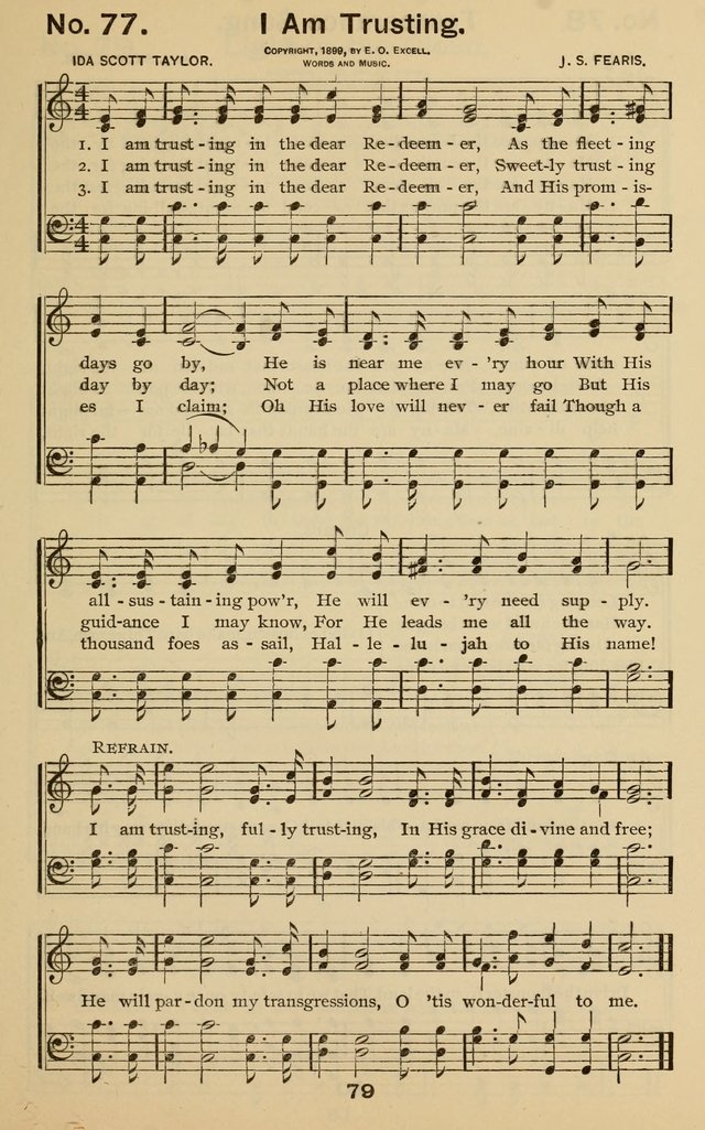 The Gospel Hymnal: for Sunday school and church work page 79