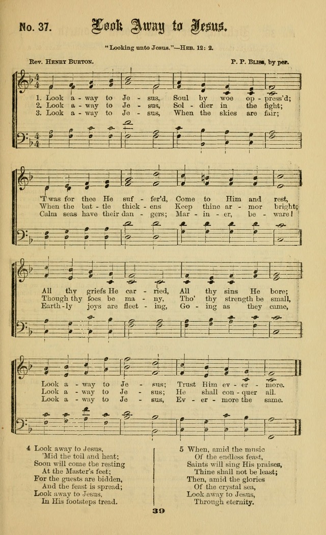 Gospel Hymns No. 2: as used by them in gospel meetings page 39