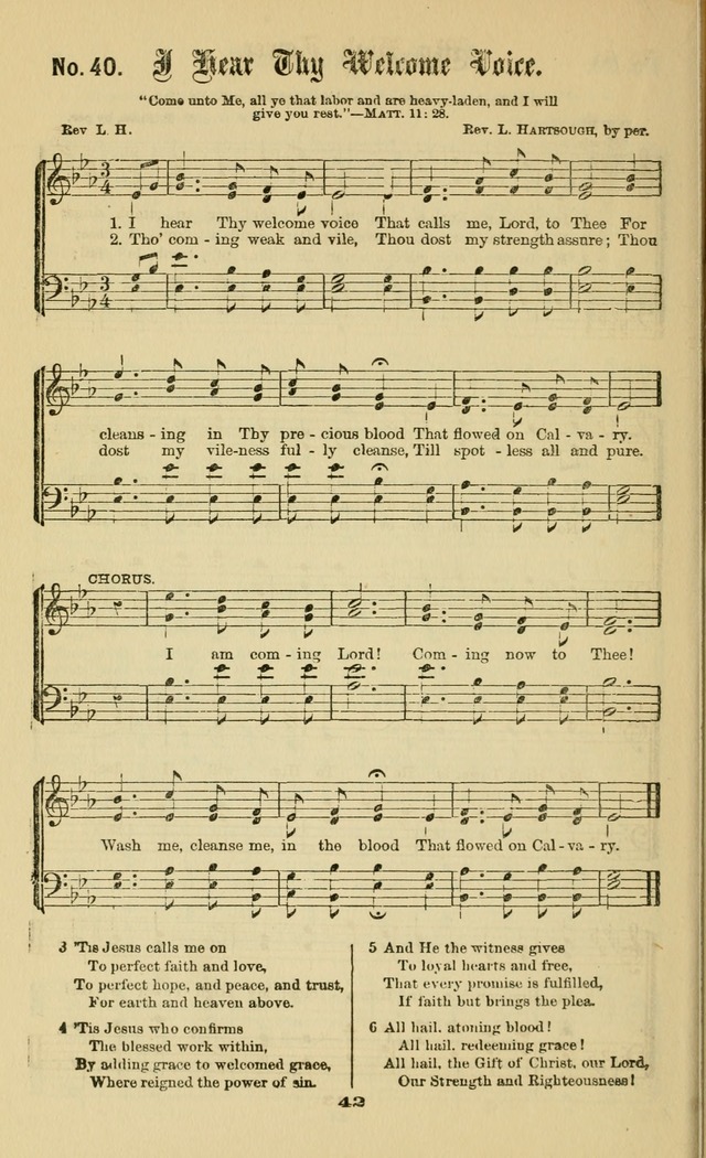 Gospel Hymns No. 2: as used by them in gospel meetings page 42