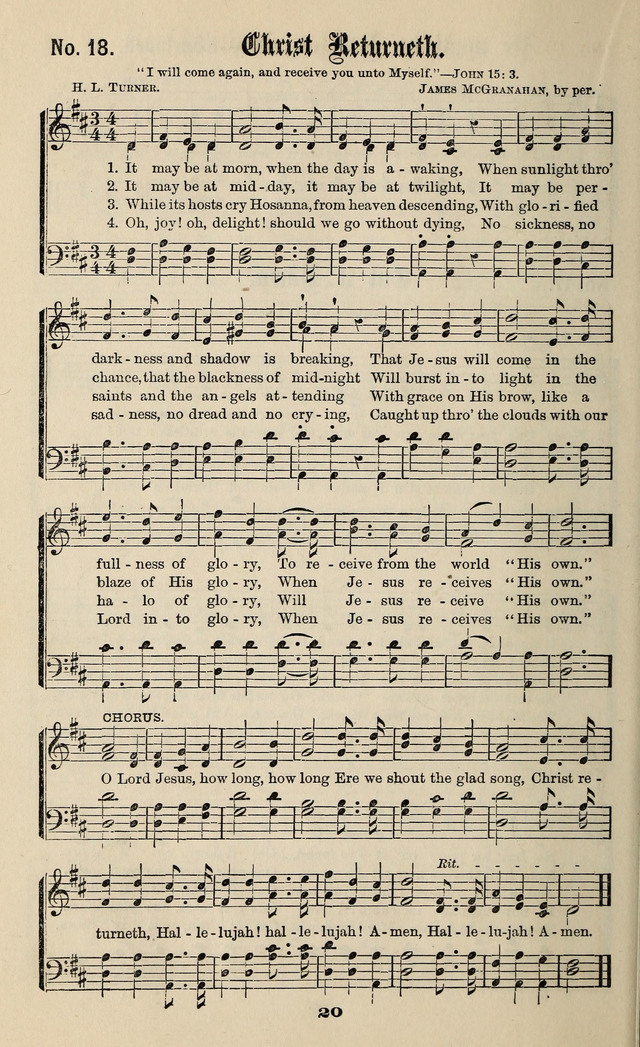 Gospel Hymns No. 3 page 18
