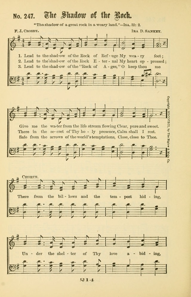Gospel Hymns Nos. 5 and 6 Combined: for use in gospel meetings and other religious services page 221