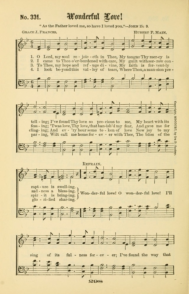 Gospel Hymns Nos. 5 and 6 Combined: for use in gospel meetings and other religious services page 305