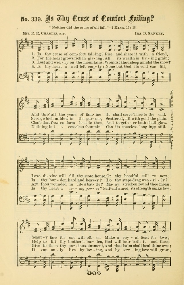 Gospel Hymns Nos. 5 and 6 Combined: for use in gospel meetings and other religious services page 313
