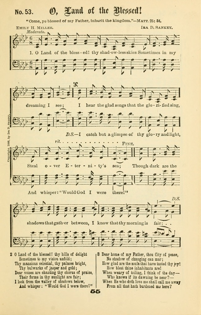 Gospel Hymns Nos. 5 and 6 Combined: for use in gospel meetings and other religious services page 62