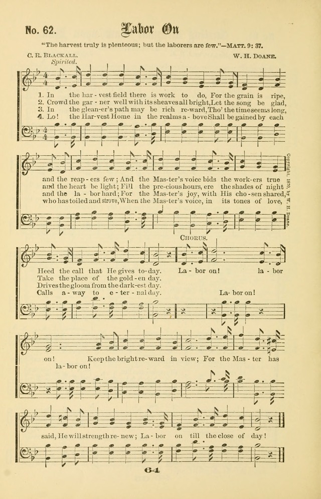 Gospel Hymns Nos. 5 and 6 Combined: for use in gospel meetings and other religious services page 71