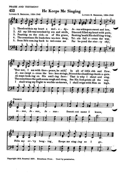Great Hymns of the Faith page 389