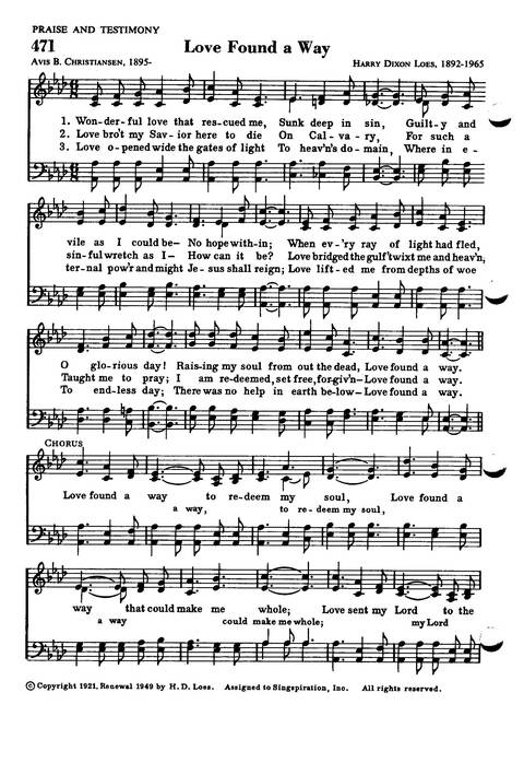 Great Hymns of the Faith page 407