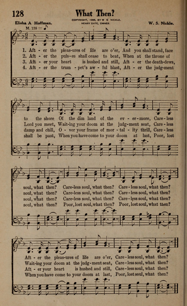Gospel Hymns and Songs: for the Church, Sunday School and Evangelistic Services page 128