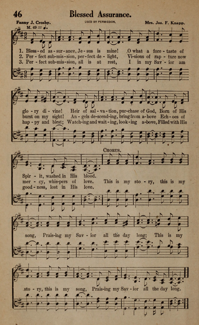 Gospel Hymns and Songs: for the Church, Sunday School and Evangelistic Services page 46