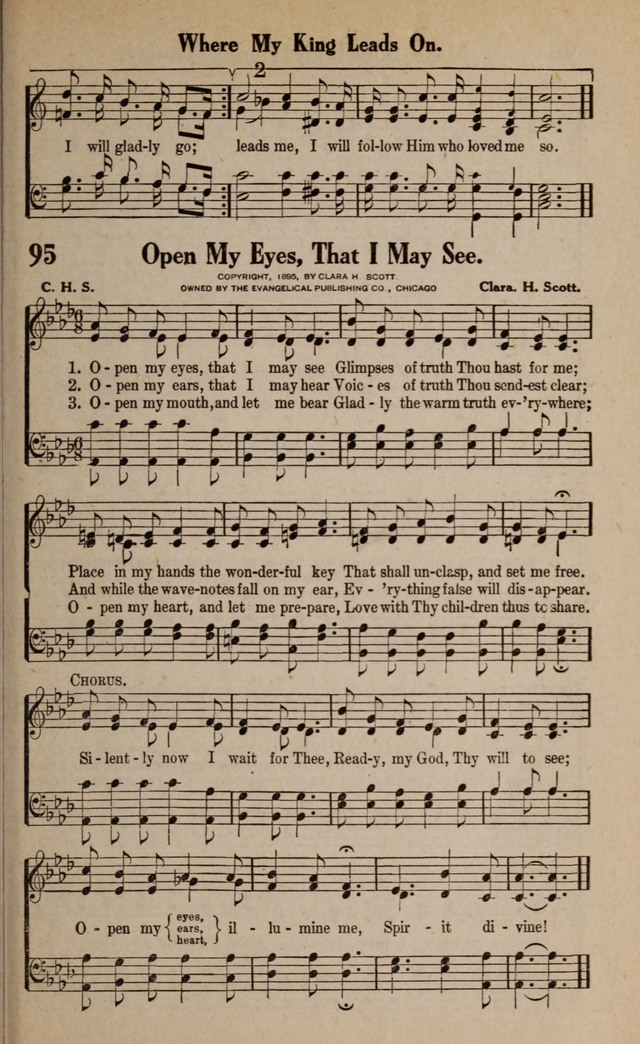Gospel Hymns and Songs: for the Church, Sunday School and Evangelistic Services page 95