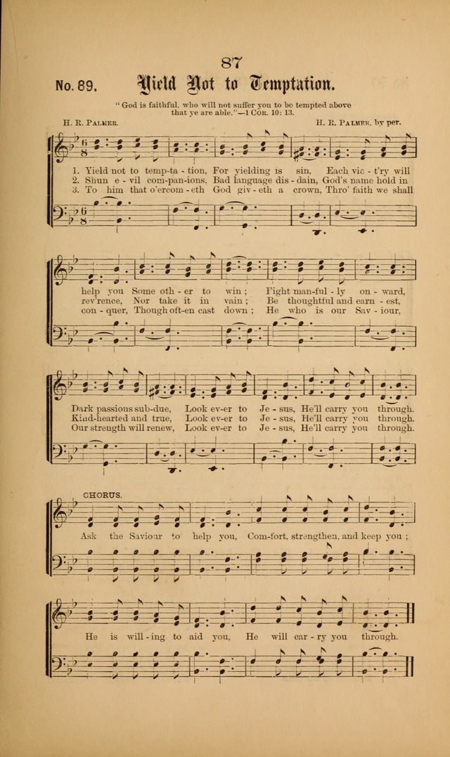 Gospel Hymns and Sacred Songs: as used by them in gospel meetings page 87