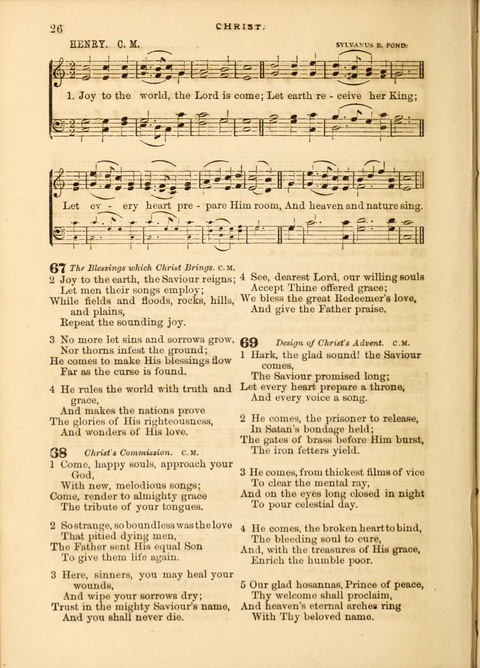 Gospel Hymn and Tune Book: a choice collection of Hymns and Music, old and new, for use in Prayer Meetings, Family Circles, and Church Service page 24