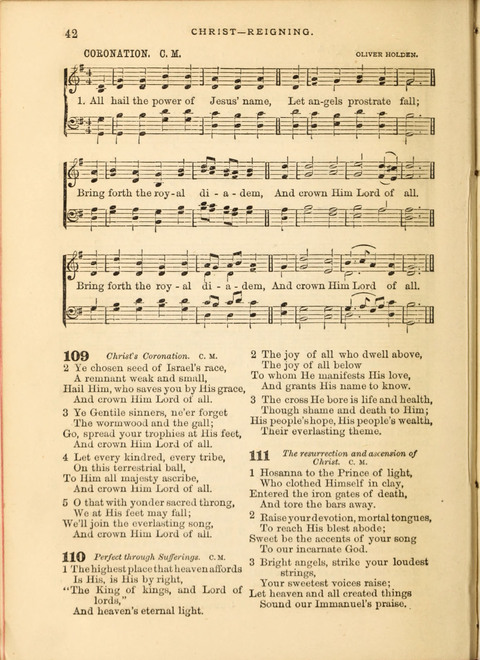 Gospel Hymn and Tune Book: a choice collection of Hymns and Music, old and new, for use in Prayer Meetings, Family Circles, and Church Service page 40