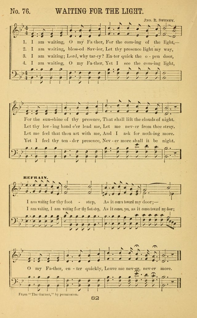 Great Joy!: a new and favorite collection of hymns and music, for gospel meetings, prayer, temperance, and camp meetings, and Sunday schools page 80