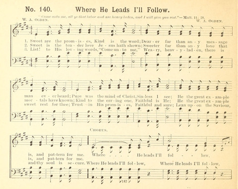 Gathered Jewels No. 2: a collection of Sunday school hymns and tunes by our best composers especially adapted to the international sunday school lessons page 142