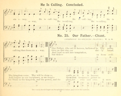 Gathered Jewels No. 2: a collection of Sunday school hymns and tunes by our best composers especially adapted to the international sunday school lessons page 27