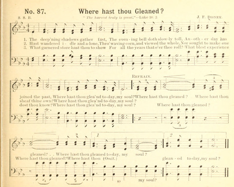 Gathered Jewels No. 2: a collection of Sunday school hymns and tunes by our best composers especially adapted to the international sunday school lessons page 89