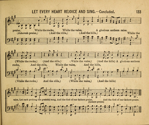 Gospel Light: for the Sunday school, a new collection of songs and services page 133
