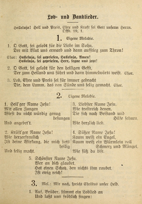 Gemeinschafts-Lieder. 7th ed. page 1