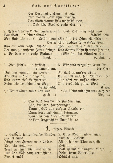 Gemeinschafts-Lieder. 7th ed. page 2