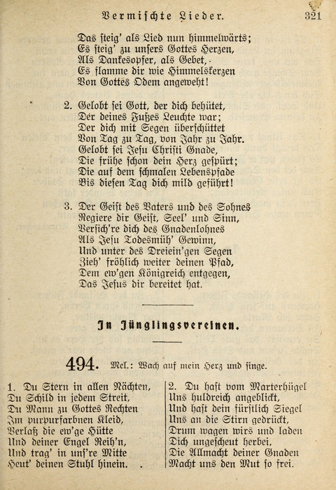 Gemeinschafts-Lieder. 7th ed. page 321