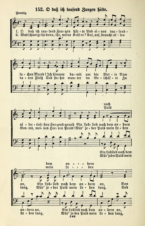 Glockenklänge: eine Liedersammlung für Sonntagschulen und Jugendvereine page 146