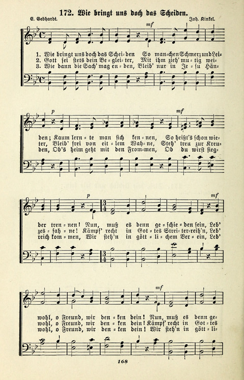 Glockenklänge: eine Liedersammlung für Sonntagschulen und Jugendvereine page 166
