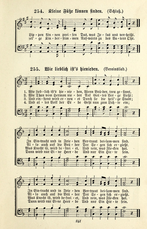 Glockenklänge: eine Liedersammlung für Sonntagschulen und Jugendvereine page 239