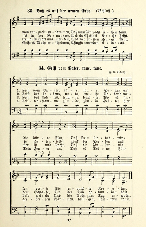 Glockenklänge: eine Liedersammlung für Sonntagschulen und Jugendvereine page 35
