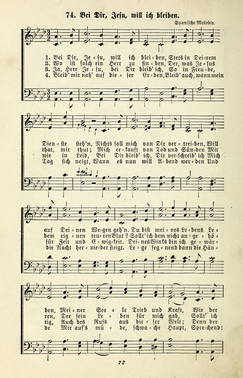 Glockenklänge: eine Liedersammlung für Sonntagschulen und Jugendvereine page 70