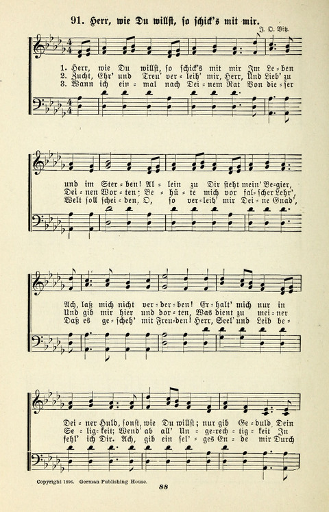 Glockenklänge: eine Liedersammlung für Sonntagschulen und Jugendvereine page 86
