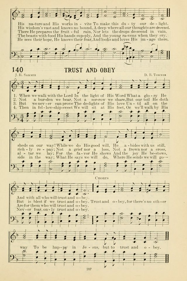 Gospel Melodies and Evangelistic Hymns page 107