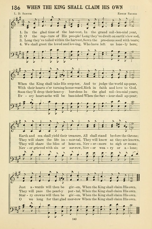 Gospel Melodies and Evangelistic Hymns page 143