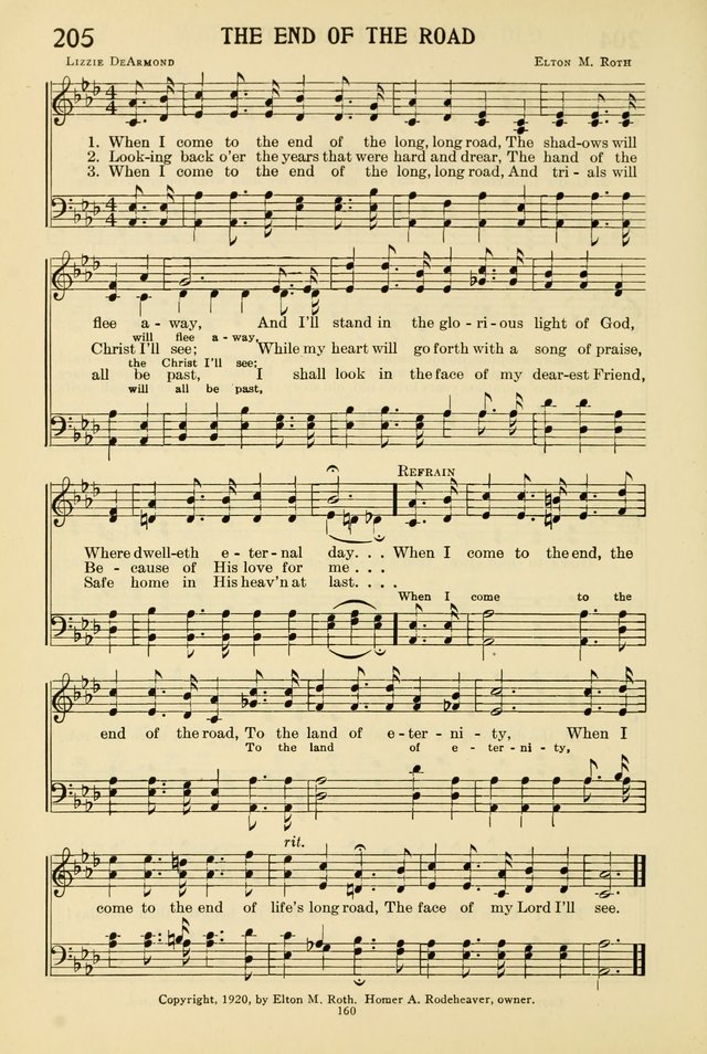 Gospel Melodies and Evangelistic Hymns page 160