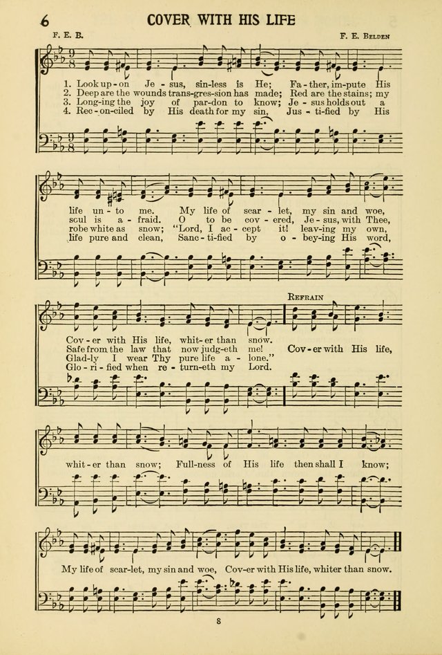 Gospel Melodies and Evangelistic Hymns page 8
