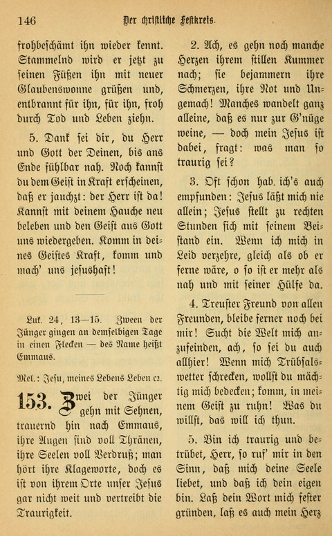 Gesangbuch in Mennoniten-Gemeinden in Kirche und Haus (4th ed.) page 146