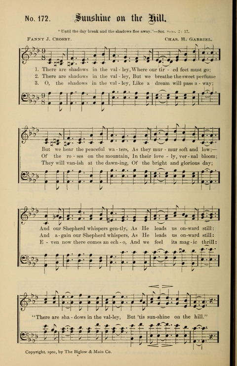 Gospel Melodies New and Old: For use in the Universalist Church page 156