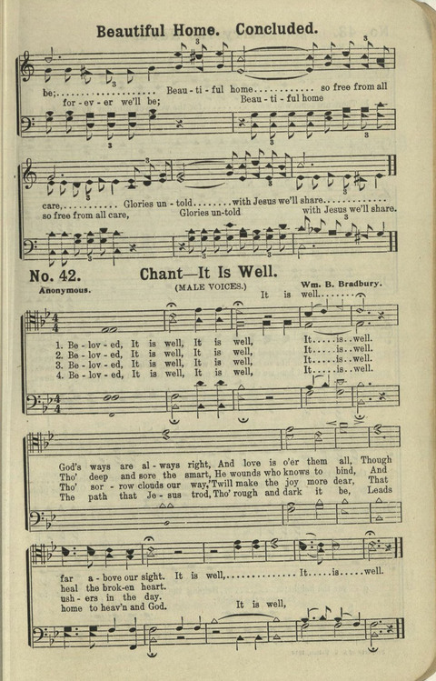Glad News No. 2: a collection of Sacred Songs, Both New and Old page 43