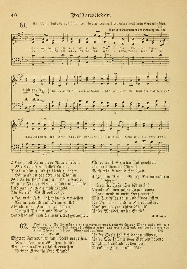 Gesangbuch mit Noten: herausgegeben von der Allgemeinen Conferenz der Mennoniten von Nord-Amerika page 40