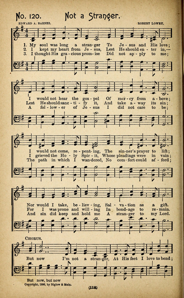The Glad Refrain for the Sunday School: a new collection of songs for worship page 114