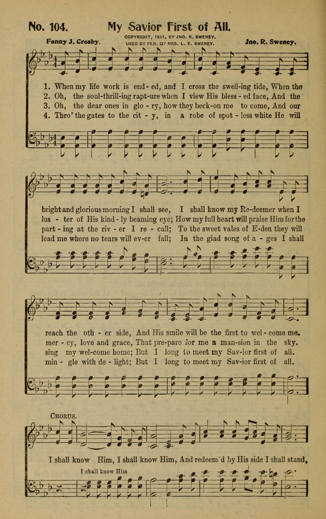 Great Revival Hymns page 104